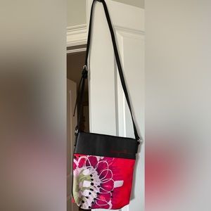 Desigual crossbody fabric purse.